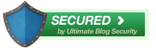 Secured by Ultimate Blog Security